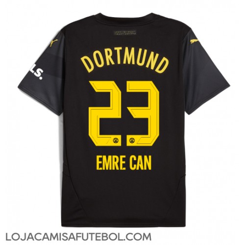 Camisa de Futebol Borussia Dortmund Emre Can #23 Equipamento Secundário 2024-25 Manga Curta